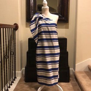 NEW Banana Republic Blue Striped Dress